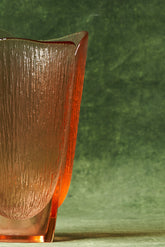 Smoked Glass Vase